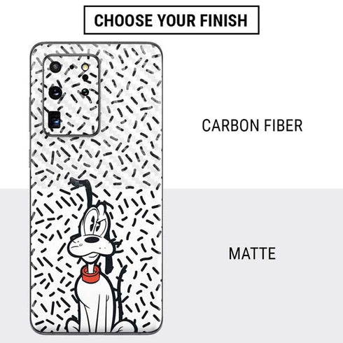 Disney Friends Pluto Confused Galaxy S20 Ultra 5G Skin
