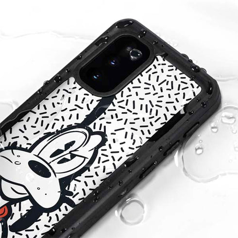 Disney Friends Pluto Confused Galaxy S20 Waterproof Case