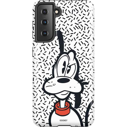 Disney Friends Pluto Confused Galaxy S21 5G Pro Case