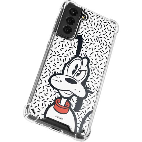 Disney Friends Pluto Confused Galaxy S21 Plus 5G Clear Case