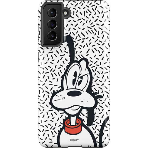 Disney Friends Pluto Confused Galaxy S21 Plus 5G Pro Case