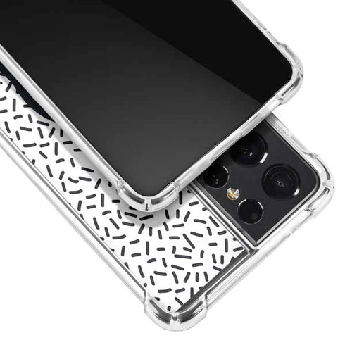 Disney Friends Pluto Confused Galaxy S21 Ultra 5G Clear Case