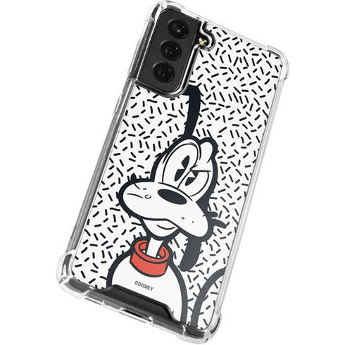 Disney Friends Pluto Confused Galaxy S22 Clear Case