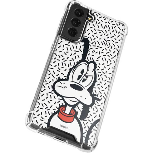 Disney Friends Pluto Confused Galaxy S22 Plus Clear Case