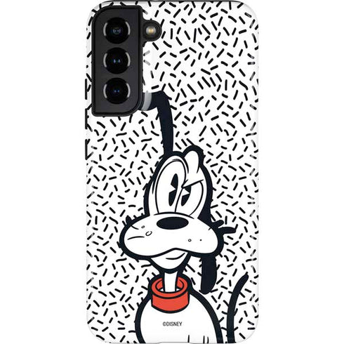 Disney Friends Pluto Confused Galaxy S22 Plus Pro Case