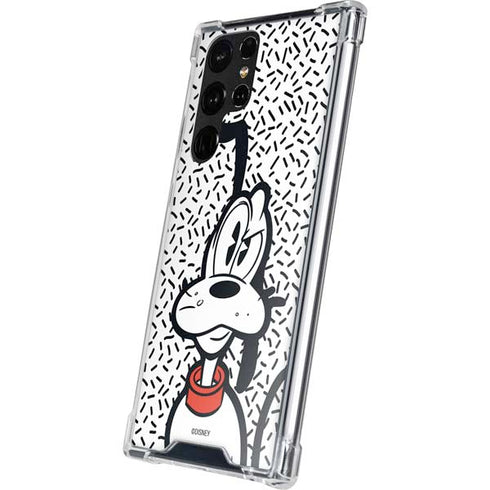 Disney Friends Pluto Confused Galaxy S22 Ultra Clear Case