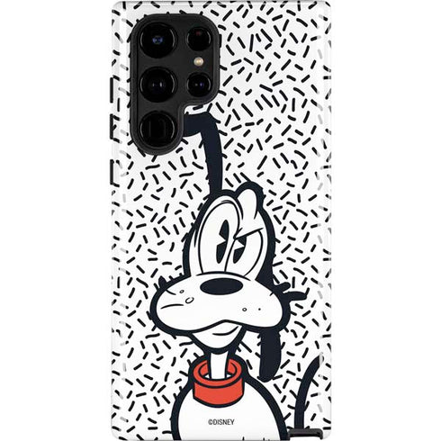 Disney Friends Pluto Confused Galaxy S22 Ultra Pro Case