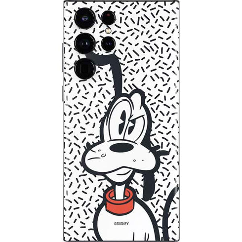 Disney Friends Pluto Confused Galaxy S22 Ultra Skin