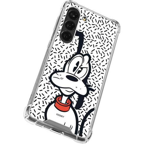 Disney Friends Pluto Confused Galaxy S23 Clear Case
