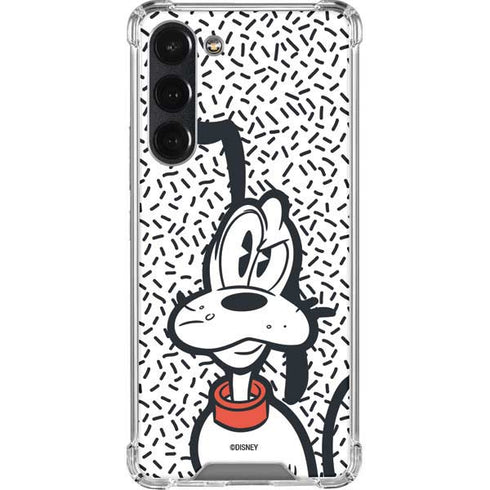 Disney Friends Pluto Confused Galaxy S23 Plus Clear Case