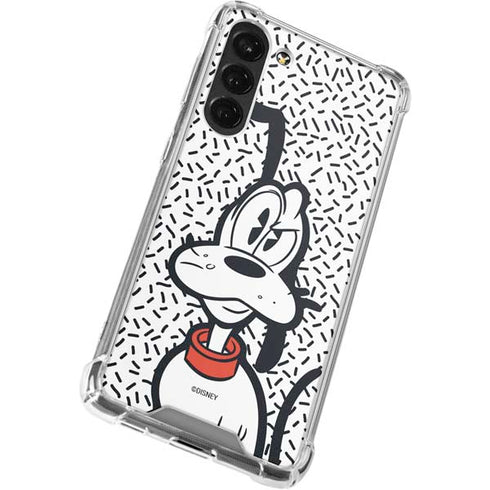 Disney Friends Pluto Confused Galaxy S23 Plus Clear Case