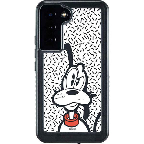 Disney Friends Pluto Confused Galaxy S23 Plus Waterproof Case