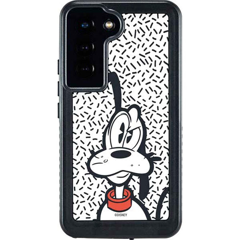 Disney Friends Pluto Confused Galaxy S23 Waterproof Case