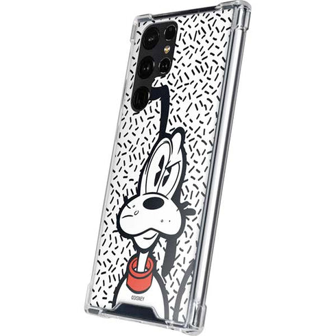 Disney Friends Pluto Confused Galaxy S24 Ultra Clear Case
