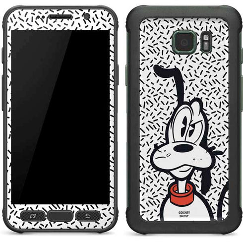 Disney Friends Pluto Confused Galaxy S7 Active Skin