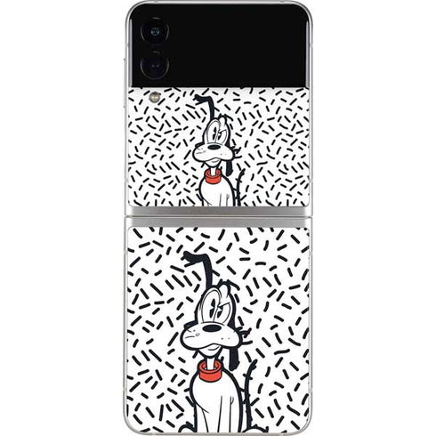 Disney Friends Pluto Confused Galaxy Z Flip3 5G Skin