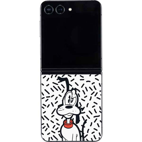 Disney Friends Pluto Confused Galaxy Z Flip5 5G Skin
