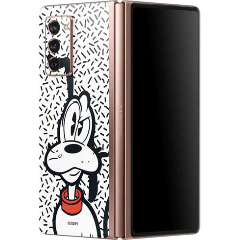 Disney Friends Pluto Confused Galaxy Z Fold2 5G Skin