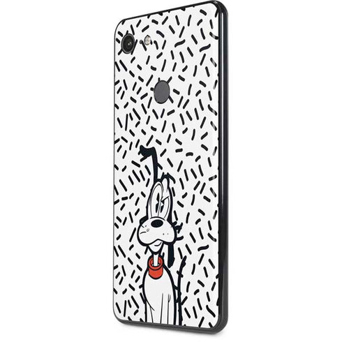 Disney Friends Pluto Confused Google Pixel 3 XL Skin