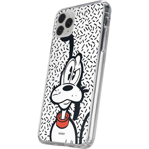 Disney Friends Pluto Confused iPhone 11 Pro Clear Case