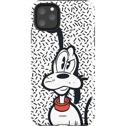 Disney Friends Pluto Confused iPhone 11 Pro Max Impact Case