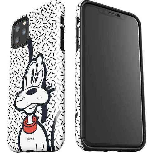 Disney Friends Pluto Confused iPhone 11 Pro Max Impact Case