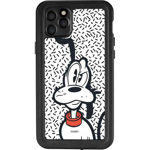 Disney Friends Pluto Confused iPhone 11 Pro Max Waterproof Case