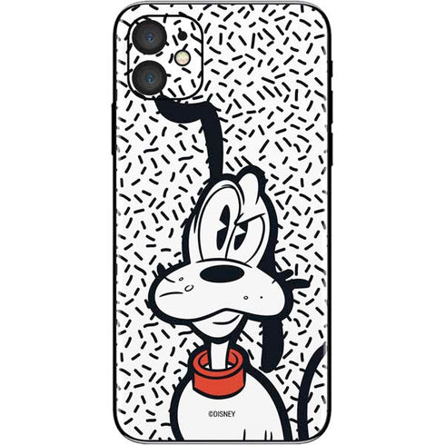Disney Friends Pluto Confused iPhone 11 Skin