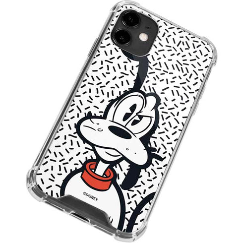 Disney Friends Pluto Confused iPhone 12 Clear Case