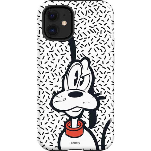 Disney Friends Pluto Confused iPhone 12 Mini Impact Case