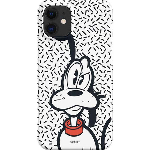 Disney Friends Pluto Confused iPhone 12 Mini Lite Case