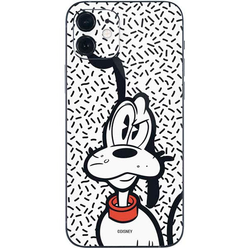 Disney Friends Pluto Confused iPhone 12 Mini Skin