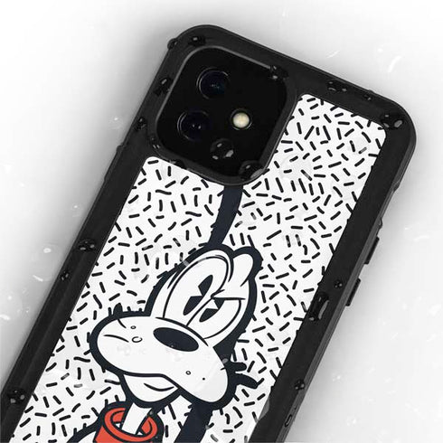 Disney Friends Pluto Confused iPhone 12 Mini Waterproof Case