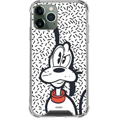Disney Friends Pluto Confused iPhone 12 Pro Clear Case