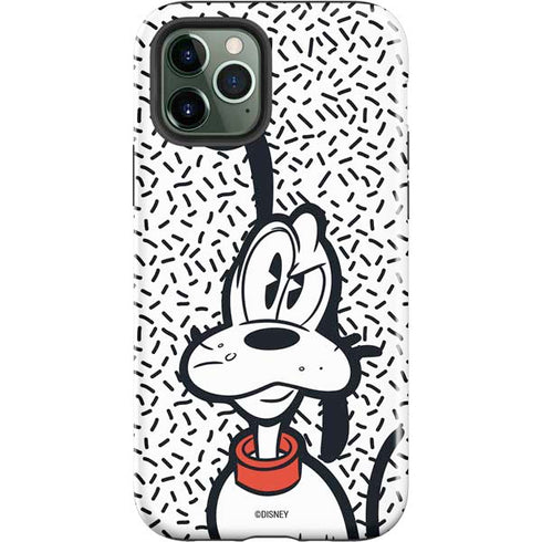 Disney Friends Pluto Confused iPhone 12 Pro Impact Case