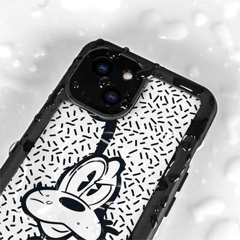 Disney Friends Pluto Confused iPhone 13 Mini Waterproof Case