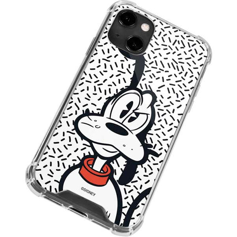 Disney Friends Pluto Confused iPhone 14 Clear Case
