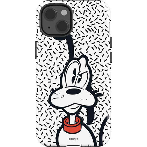 Disney Friends Pluto Confused iPhone 15 Impact Case