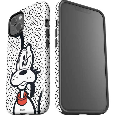 Disney Friends Pluto Confused iPhone 14 Impact Case