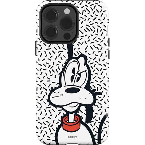 Disney Friends Pluto Confused iPhone 15 Pro Impact Case