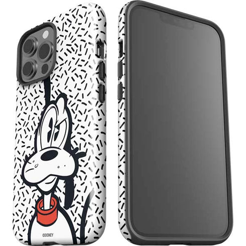 Disney Friends Pluto Confused iPhone 15 Pro Max Impact Case
