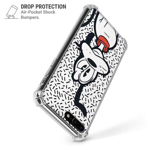 Disney Friends Pluto Confused iPhone 7/8 Plus Clear Case