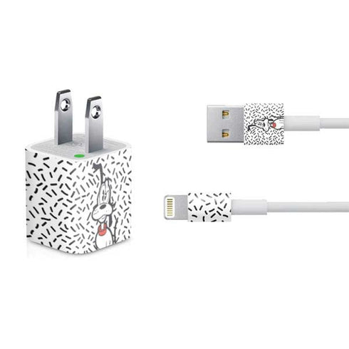 Disney Friends Pluto Confused iPhone Charger (5W USB) Skin