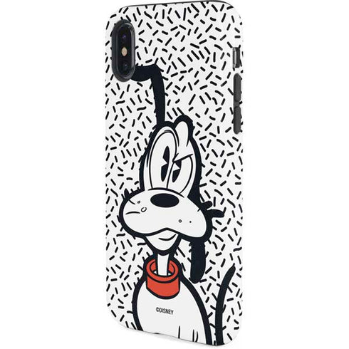 Disney Friends Pluto Confused iPhone X Pro Case