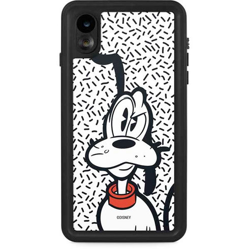 Disney Friends Pluto Confused iPhone XR Waterproof Case