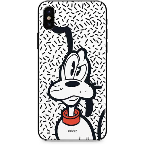 Disney Friends Pluto Confused iPhone XS Skin