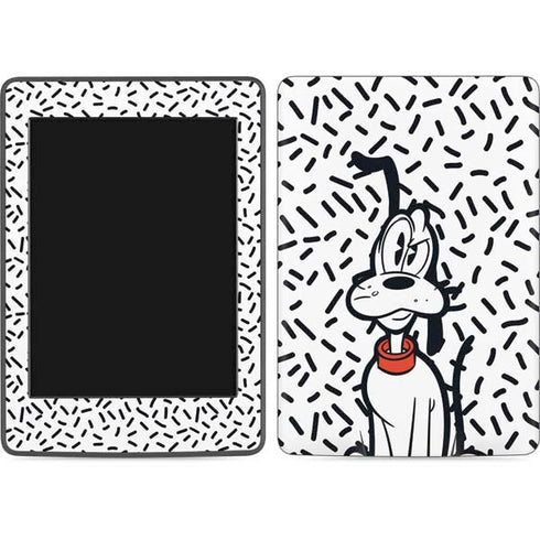Disney Friends Pluto Confused Amazon Kindle Skin