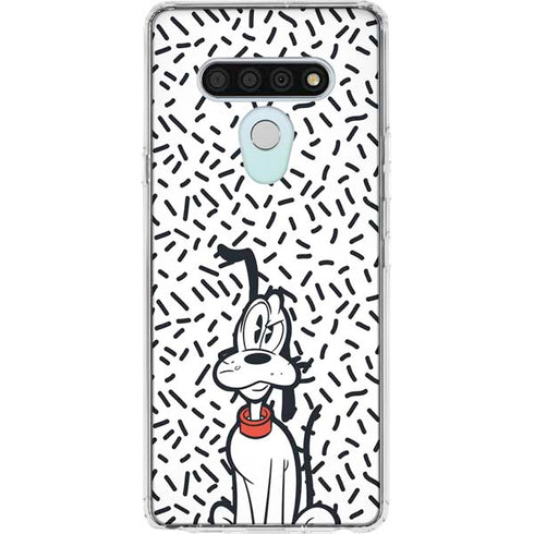 Disney Friends Pluto Confused LG Stylo 6 Clear Case