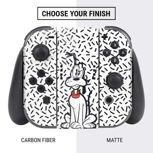 Disney Friends Pluto Confused Nintendo Switch Bundle Skin