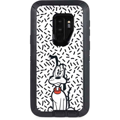 Disney Friends Pluto Confused Otterbox Defender Galaxy Skin
